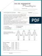 Ficha de Anamnese