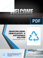 Producing Diesel From Plastics