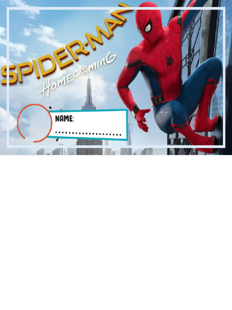 Writing Pad Template PDF