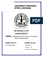 Business Law and Pil Assignment
