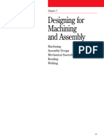 Chapter 7 - Designing For Machining and Assembly