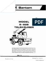 Bantam Cranes & Material Handlers - MODEL S 628 - TELEKUISER