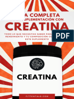 Guía Completa de La Suplementación Con Creatina - FITté