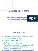 Score Card Balance-P LEVEL