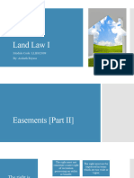 Land Law - Easement PPT (Part2)