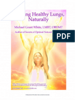 Building Healthy Lungs Naturally. M.G. White 30 12 13 1