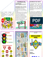 Seguridad Vial Trptico PDF