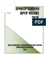 Laporan Tahunan BPTP Maluku Tahun 2020