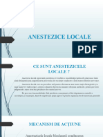 Anestezice Locale 1