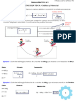 Trabajo Practico N°9 Energia Cinetica y Potencial