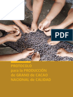 Protocolo para La Produccion de Grano de Cacao de Calidad648