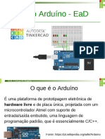 Apresentação Curso Arduino - Online