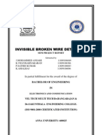 Invisible Broken Wire Detector: J.Mohammed Ansari 11809106049