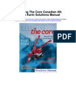 Marketing The Core Canadian 4th Edition Kerin Solutions Manual