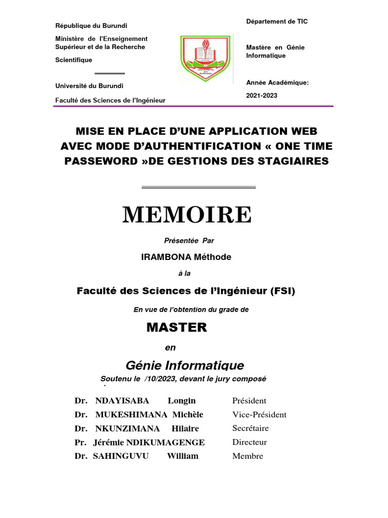 Application Web de Gestion des Stagiaires | PDF | Internet | Internet ...