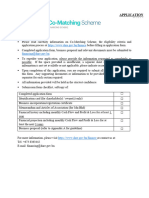 Co-Matching Scheme Application Form - Ver01-2022