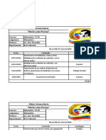 Planes de Evaluacion