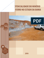 Potencialidade Do Minerio de Ferro Na Bahia Com Errata