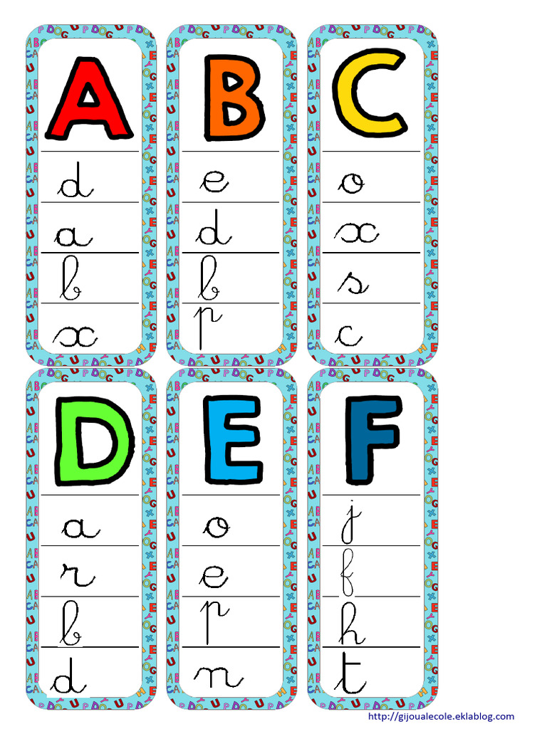 correspondance-pinces-capitales-cursives-GALM | PDF