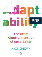 Adaptability - Max McKeown