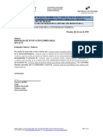 9 Modelo de Carta de Trabajo Del Mentor Con La Universidad o Empresa