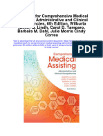 Test Bank For Comprehensive Medical Assisting Administrative and Clinical Competencies 6th Edition Wilburta Billie Q Lindh Carol D Tamparo Barbara M Dahl Julie Morris Cindy Correa