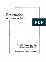 AMORC Index Degree 12 Part 2 (Monographs 101-200)