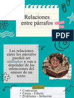 Relaciones Entre Párrafos