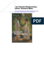 Test Bank For Intimate Relationships 8th Edition Rowland Miller