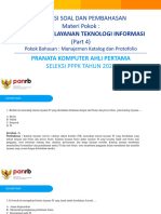 Layanan TI Manajemen Katalog Dan Portofolio