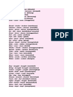 Irregular Verbs