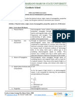 Unit II Activities On EM Waves