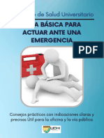 Guía Básica para Actuar Ante Una Emergencia