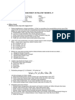 Soal Modul Agama Xi Kumpul