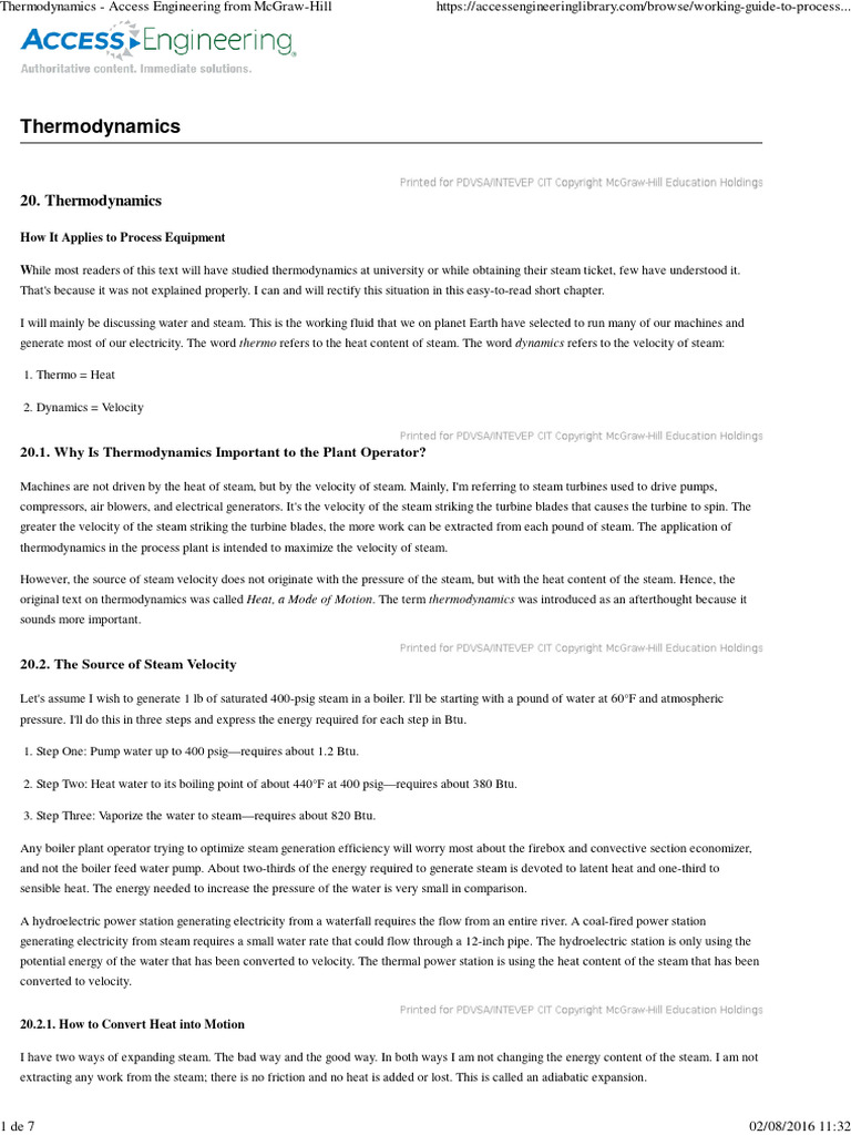 ENGINEERING THERMODYNAMICS WORK HEAT TRANSFER ROGERS MAYHEW PDF visual data 2