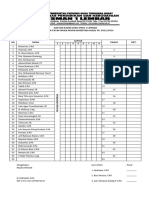 Daftar Hadir Guru Juli 2023