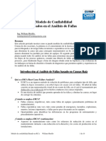 RCA Modelo Confiabilidad Basados en El Analisis de Falla