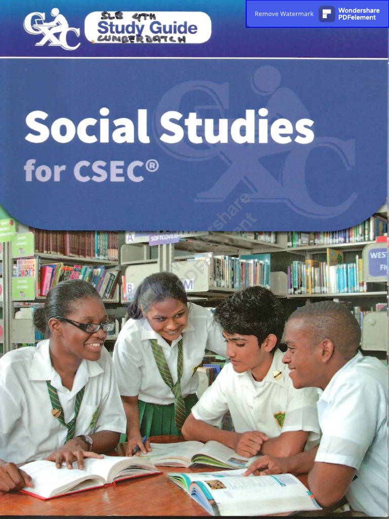 CXC Study Guide Social Studies For CSEC Compressed PDF