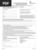 C18 Customs Duty Demand Notice | PDF