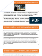 Introduccion A La Investigacion Operativa