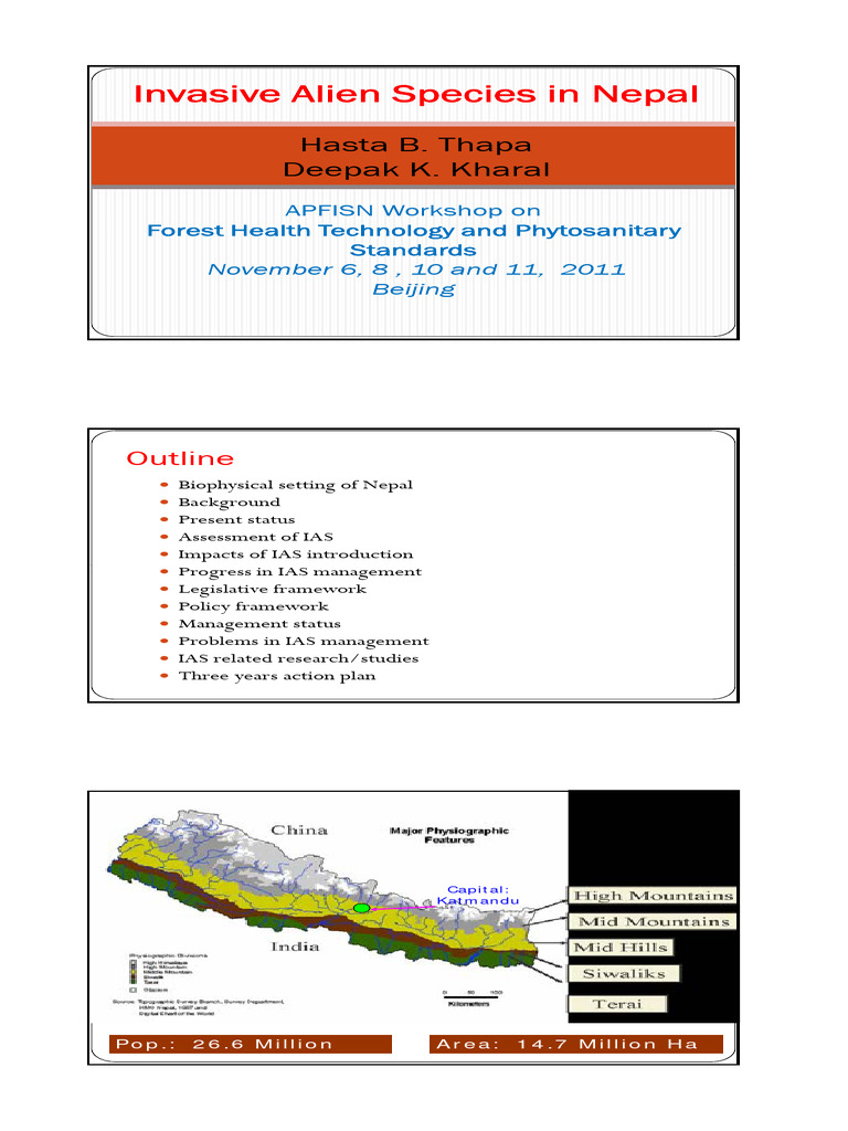 Nepal Pdf Invasive Species Introduced Species