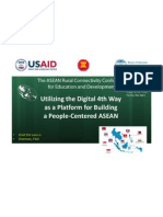 Utilizing the Digital 4th Way as a Platform for Buildinga People-Centered ASEAN