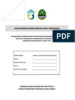 Instrumen Monitoring Dan Verifikasi BPMU Perubahan