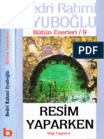 Bedri Rahmi Eyuboğlu - Bütün Eserleri 09 - Resim Yaparken - Bilgi Yay-1995-Cs