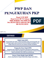 NPWP - Pengukuhan PKP