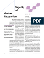 Real-Time Fingertip Tracking and Gesture Recognition