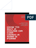 How To Buy A House or Car Using A 1099A Form