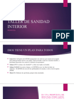 Taller de Sanidad Interior