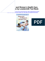 Maternity and Womens Health Care 10th Edition by Lowdermilk Test Bank