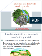 El Medioambiente y El Desarrollo Económico y Social: Ing. Otto Asdrúbal Cabrera Master en Gestión Ambiental